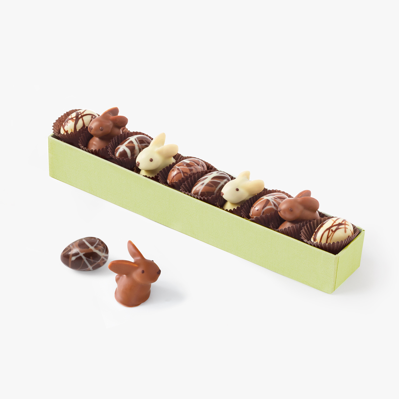 Chocolate Bunnies & Eggs